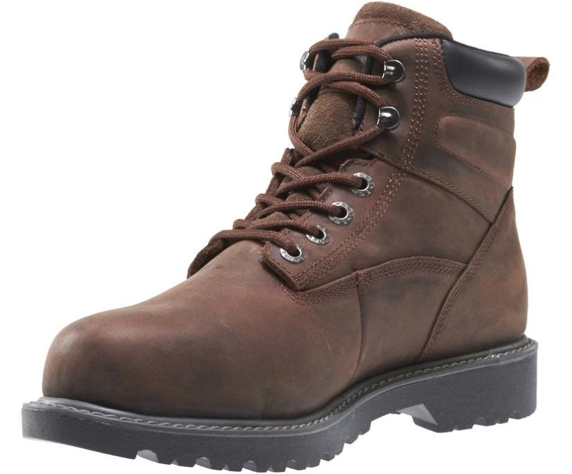 Wolverine Boots: Men's W10633 Waterproof Steel Toe EH 6-Inch Floorhand Boots 2 Wolverine Boots: Men's W10633 Waterproof Steel Toe EH 6-Inch Floorhand Boots - Image 2