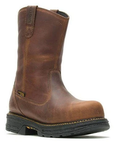 Wolverine Boots: Men's 201178 Tobacco Hellcat CarbonMax Waterproof Wellington Work Boot 1 Wolverine Boots: Men's 201178 Tobacco Hellcat CarbonMax Waterproof Wellington Work Boot