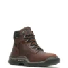 Wolverine Boots: Men's W210081 Peanut Soft Toe Raider Waterproof Durashocks 6" Work Boot