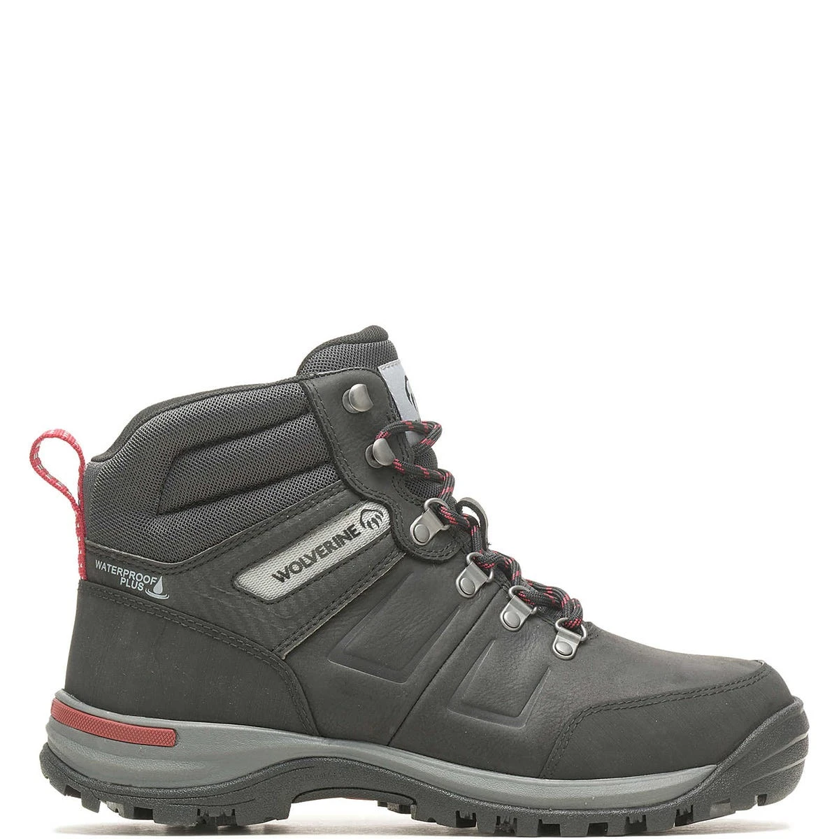 Wolverine Boots: Men's W230027 Black Soft Toe Chisel 2 Waterproof Hiker Work Boot 3 Wolverine Boots: Men's W230027 Black Soft Toe Chisel 2 Waterproof Hiker Work Boot - Image 3