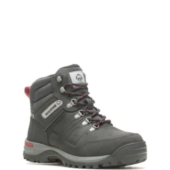 Wolverine Boots: Men's W230027 Black Soft Toe Chisel 2 Waterproof Hiker Work Boot