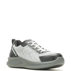 Wolverine Shoes: Men's W231078 Charcoal Steel Toe Bolt 1.5 Knit Spring Tennis Work Shoe