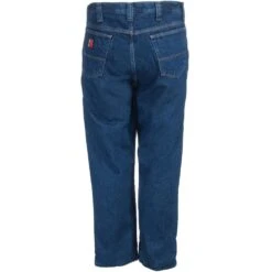 Wrangler Riggs Jeans: Men's Thinsulate-Lined 3W055 TH Relaxed Fit Dark Blue Jeans -Men Shoes Store wrangler 3w055th b 01