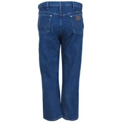 Wrangler Jeans: Men's Advanced Comfort 47MAC MS Cowboy Cut Mid Stone Jeans -Men Shoes Store wrangler 47macms b 01