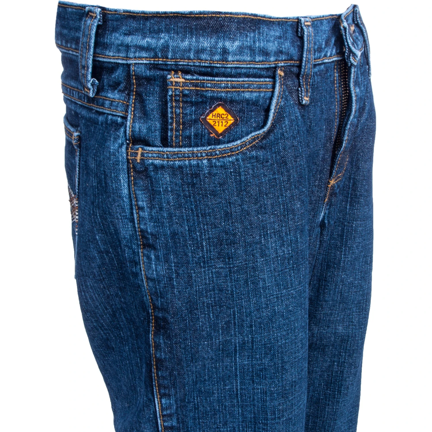 Wrangler Jeans: Women's Crosshatch FRW10CH Flame Resistant Work Jeans 2 Wrangler Jeans: Women's Crosshatch FRW10CH Flame Resistant Work Jeans - Image 2